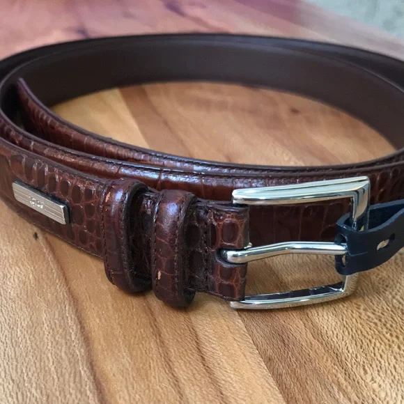 Ralph Lauren Brown Leather Belt NWT s-l400.jpg main image 2